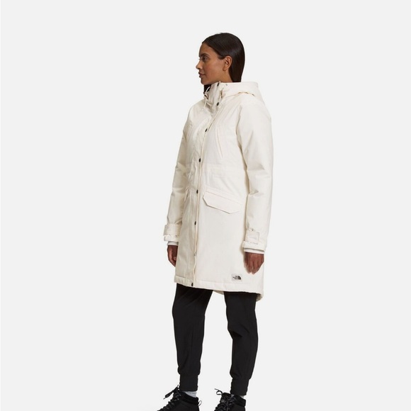 NWOT Northface Snow down Parka XS internal cinch waist, adjustable hood - Picture 2 of 6